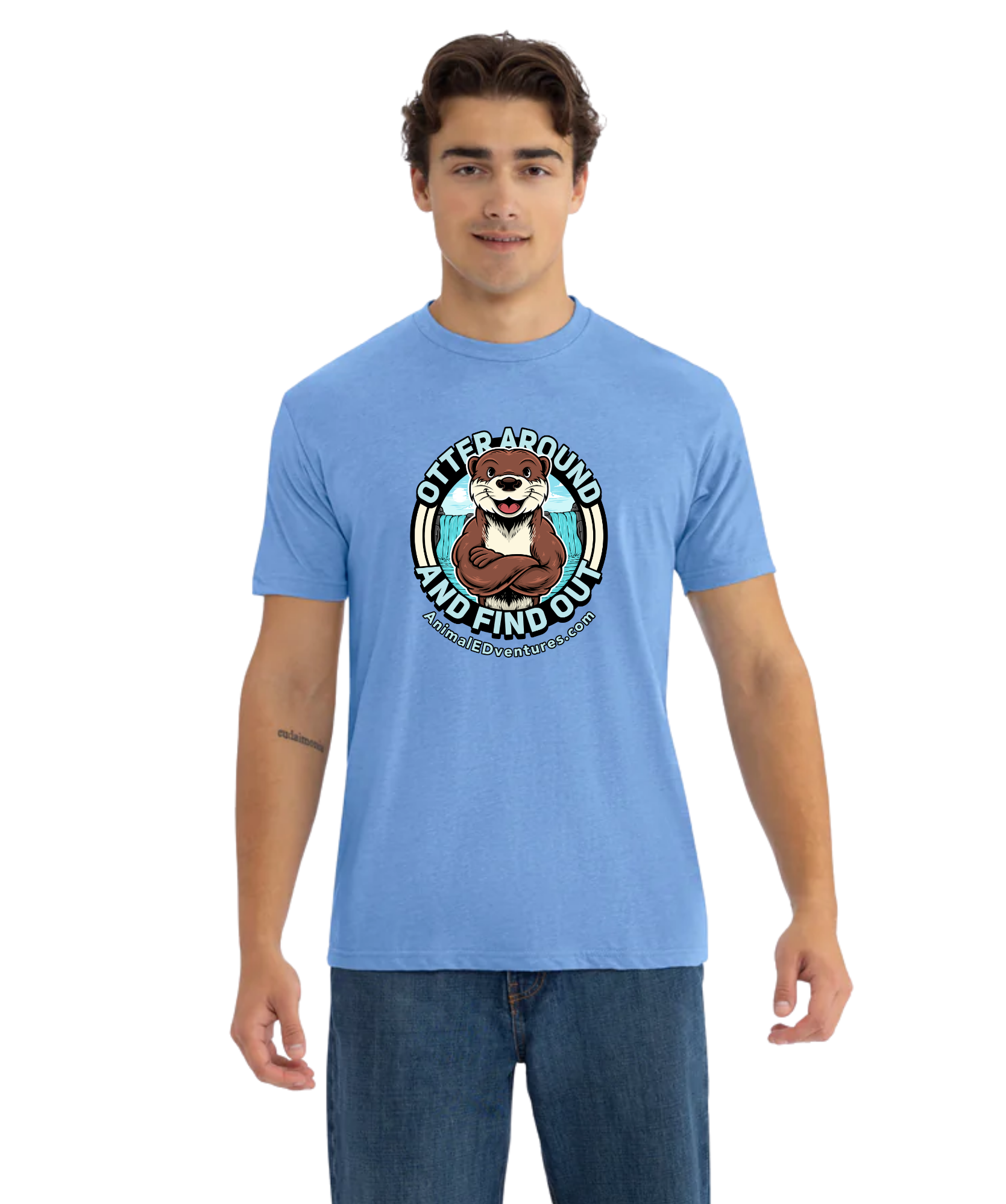 Adult Otter Around And Find Out T-Shirt